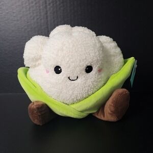 Walgreen's Hug Me‎ Cauliflower Plush Play Right Food Anamorphic 8" Plushie 2025